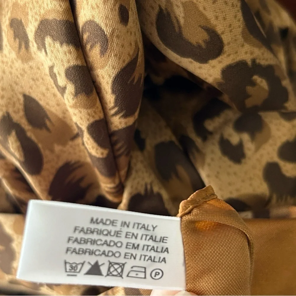Silky Scarves Lot of 2, Copper/Brown & Cream Beautiful